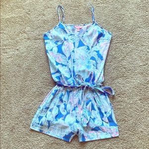 Size small lily Pulitzer Deanna tank top romper